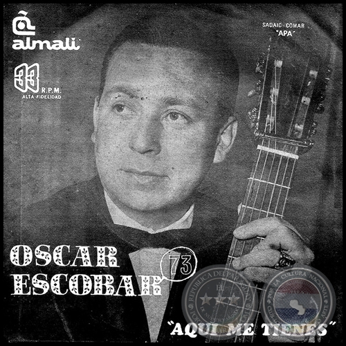 AQUI ME TIENES - OSCAR ESCOBAR - Año 1982